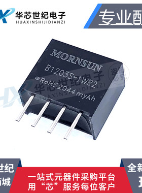 全新原装进口 B1203S-1WR2金升阳DC-DC隔离定电压输入电源模块12V