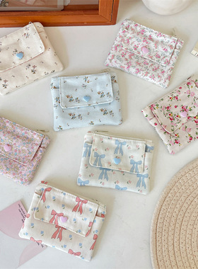 韩风ins卡包百搭大容量零钱包杂物包身份证银行卡收纳双层