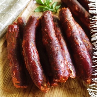 全瘦四川特产纯瘦肉腊肠正宗香肠不辣农家自制广式土猪广味咸五香