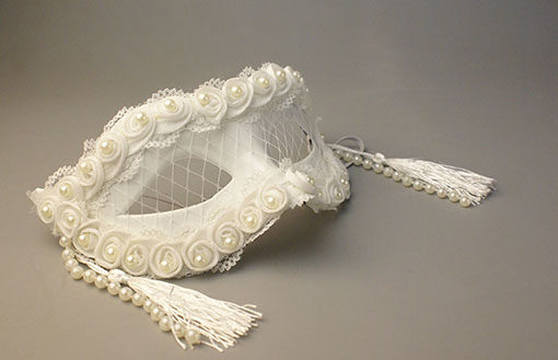 儿童流苏美女半脸面具女人化妆舞会公主派对假面罩眼罩宴会聚会