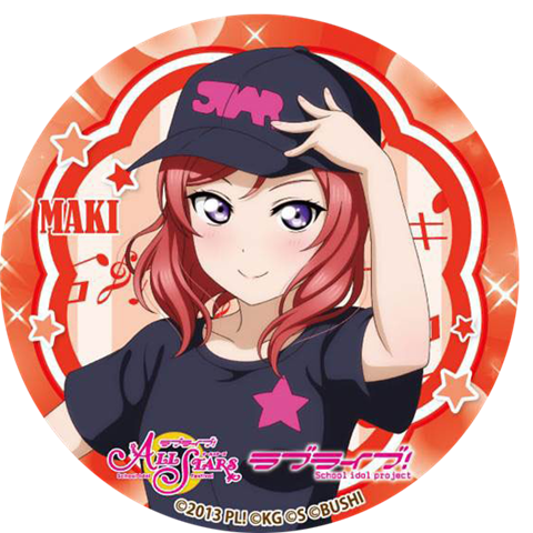 缪斯周边徽章西木野真姬吧唧胸针定制马口铁58mm