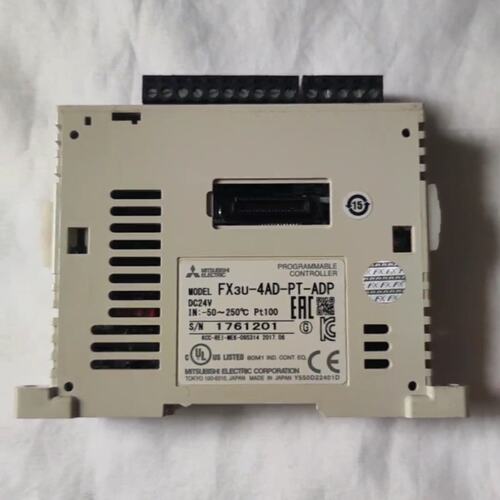 议价三菱FX3U-4AD-PT-ADP温度模块如图实物3可维修