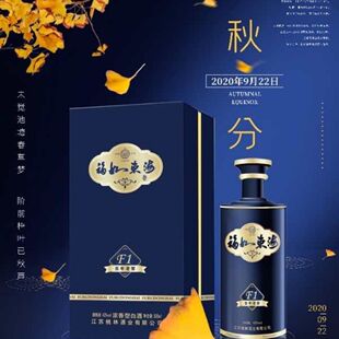 一壶老酒江苏桃林酒业浓香型白酒42度绵柔淡雅福如东海F1整箱优惠