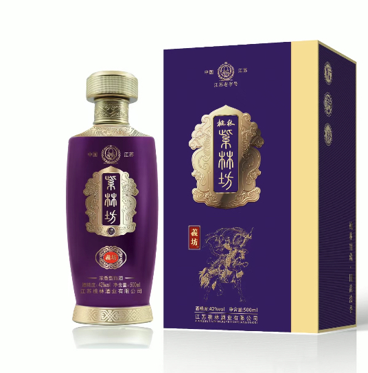 一壶老酒江苏优质产品桃林42度固态发酵浓香型白酒-桃林紫酒坊