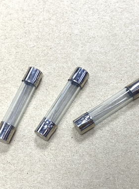 6X30 F0.5A 1A 1.5A 2A 3.15A 5A10A15A20A25A30A 250V玻璃保险管