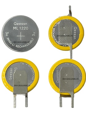 电池ML1220-T13/T10 ML-1220/F1AN/F1BN 3V RTC时钟记忆可充电池