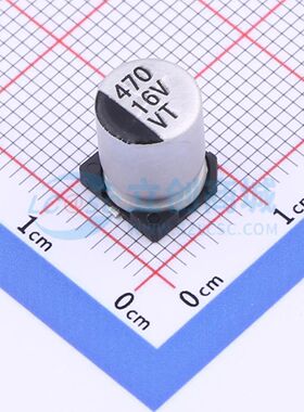 VT477M016FA5RR0NB1VP0 SMD,D8xL10.5mm 贴片型铝电解电容 全新原