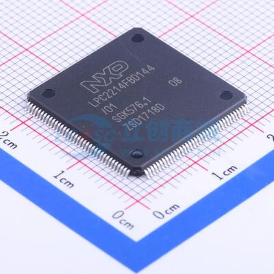 全新原装 LPC2214FBD144/01,5 LQFP-144(20x20) 单片机(MCU/MPU/S