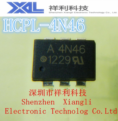 A4N46   HCPL-4N46  HP4N46封装DIP-6【AVAGO 高速光耦】一级货源