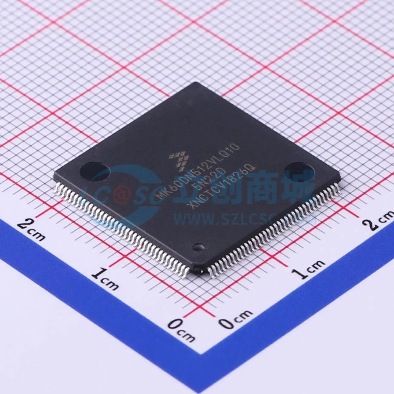 全新原装 MK60DN512VLQ10 LQFP-144(20x20) 单片机(MCU/MPU/SOC)