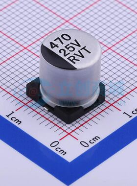 RVT1E471M1010 SMD,D10xL10.2mm 贴片型铝电解电容 全新原装