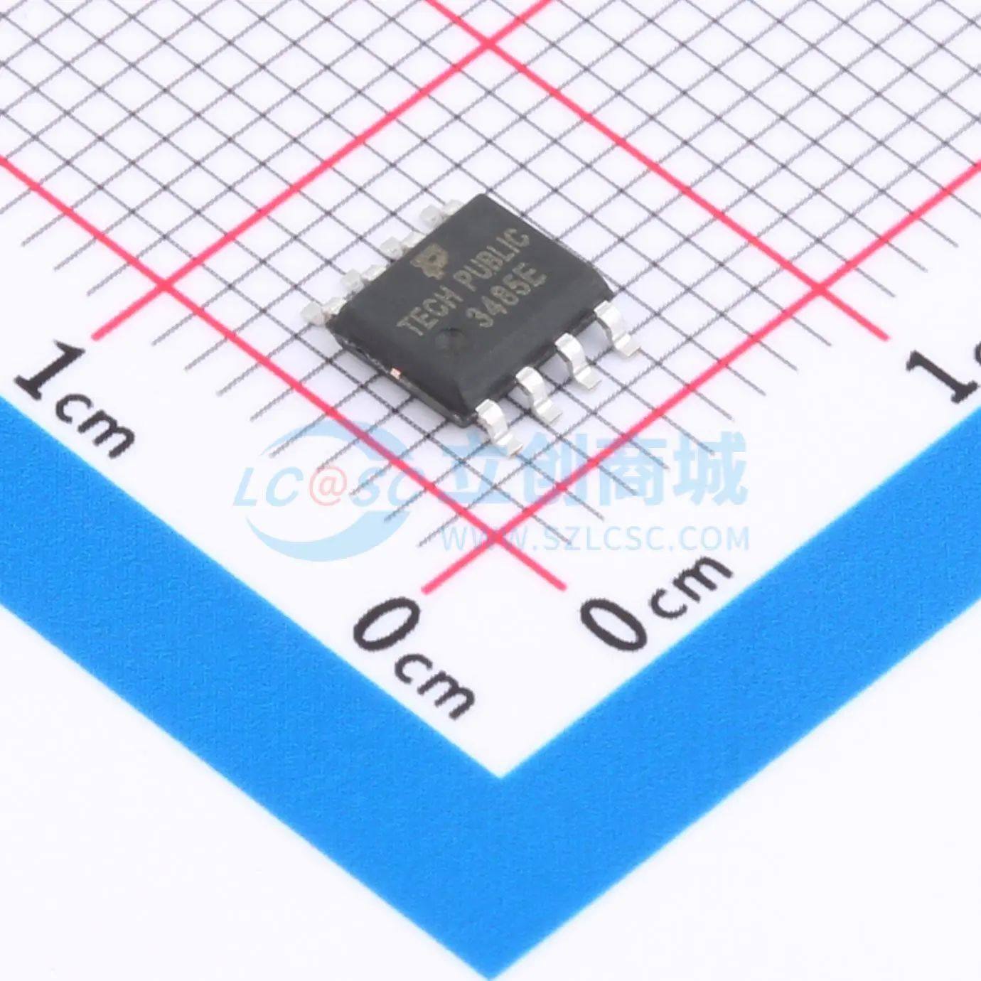 低功耗、限斜率RS-485/RS-422收发器 MAX3485ESA SOP-8 RS-485/RS