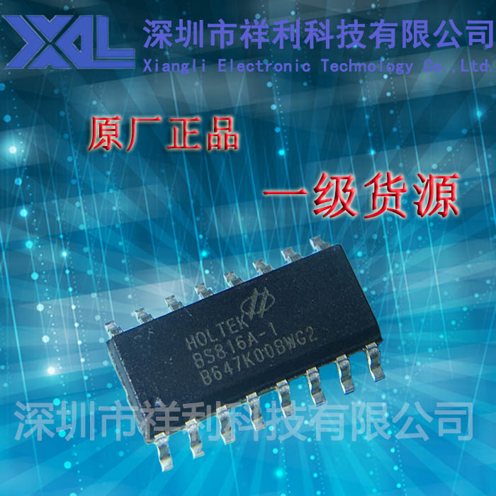 BS816A-1  BS816A封装NSOP-16【供应HOLTEK触摸触控IC芯片】