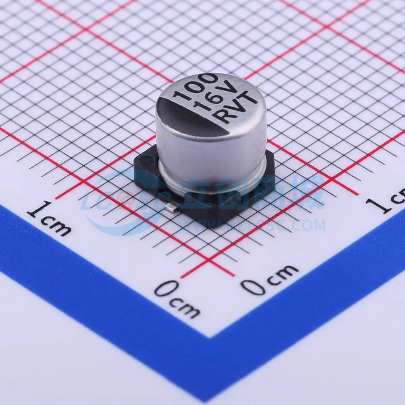 RVT1C101M0605 SMD,D6.3xL5.4mm 贴片型铝电解电容 全新原装