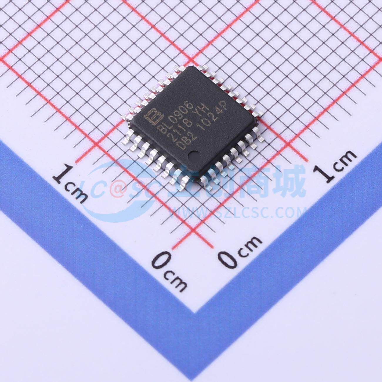 全新原装 BL0906 LQFP-32(7x7) 电能计量芯片 正品