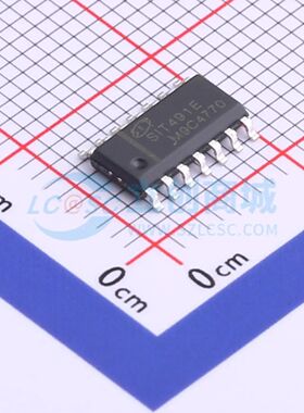 5V供电，256节点，12Mbps全双工RS485/RS422收发器 SIT491EESD SO