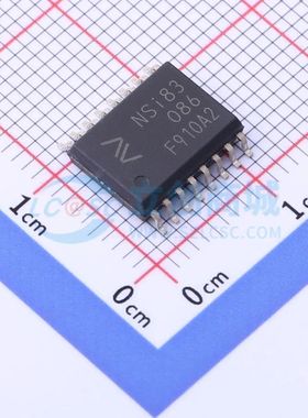 全新原装 NSI83086 SOIC-16-300mil 隔离式RS485/422收发器