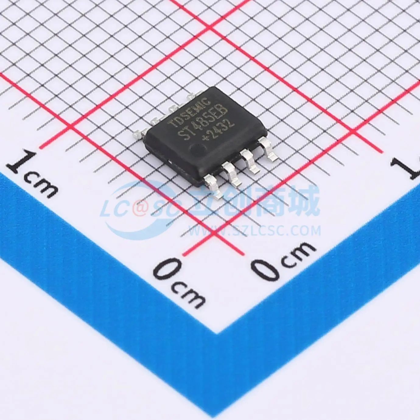 收发器 ST485EBDR-TD SOP-8 RS-485/RS-422芯片 全新原装