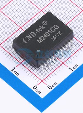 M2401CG T SMD-24P,17.6x12.3mm 网口变压器 全新原装