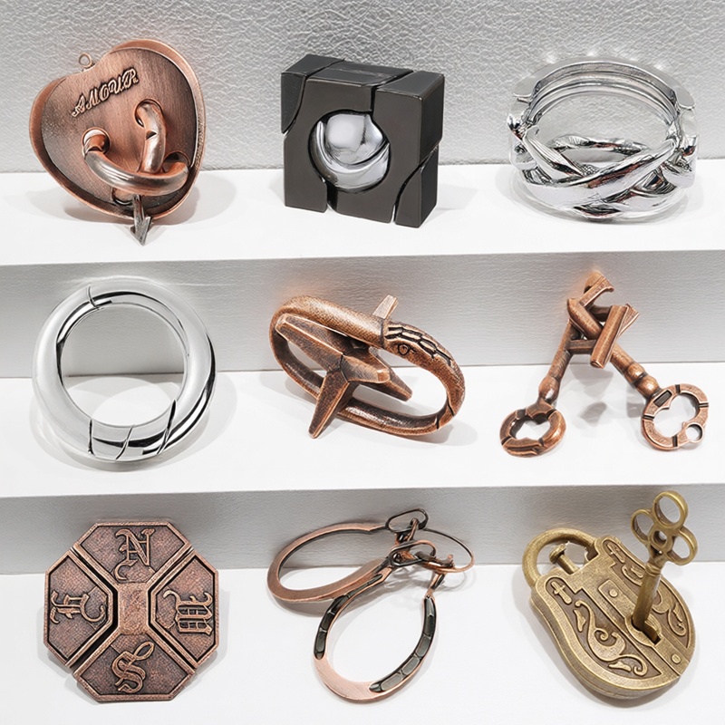 鲁班锁全套儿童益智抗压解闷玩具