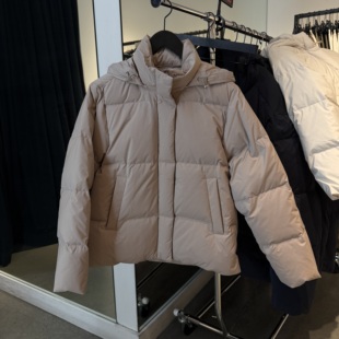 Theory女士羽绒服 连帽可拆 90%鸭绒 美国代购