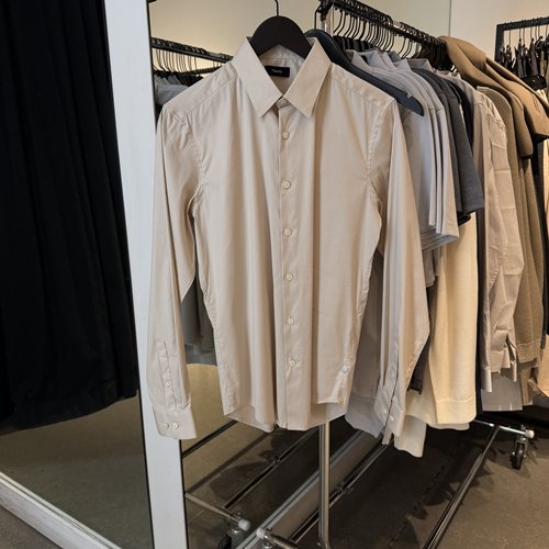 Theory美国代购直邮 男士衬衫 抗皱修身商务休闲