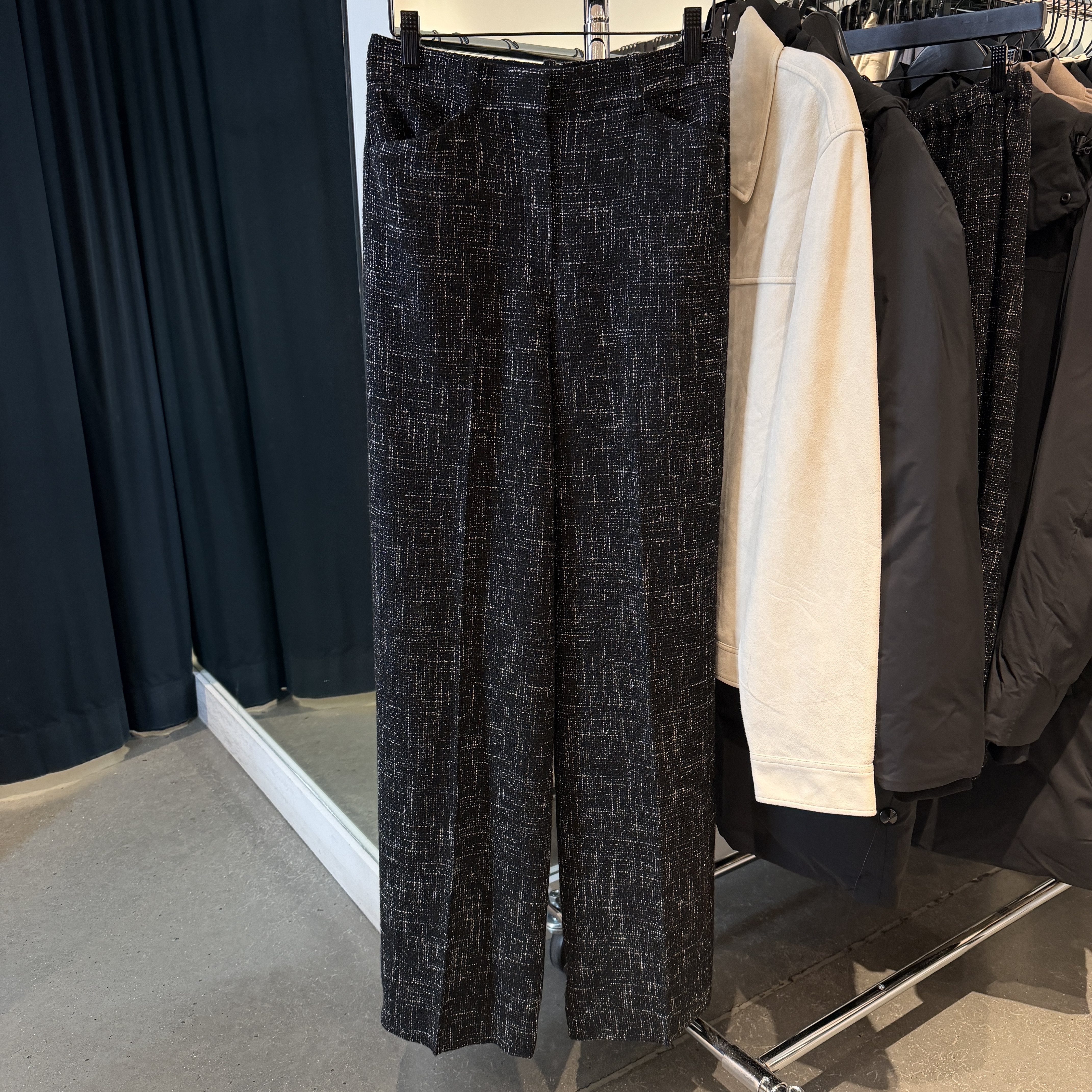 Theory女士经典羊毛混纺西裤 粗花呢正装西装裤直筒裤 商务长裤,女装/女士精品,西装裤/正装裤,淘宝优惠券,粉丝福利购,淘宝优惠卷