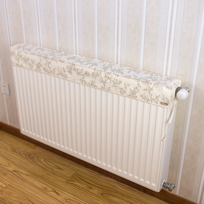 棉布素色款防熏黑暖气片罩