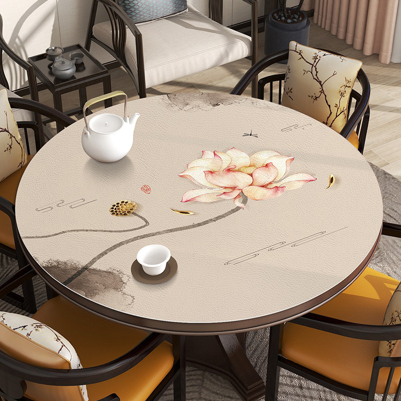 中式pvc皮革免洗防水防油