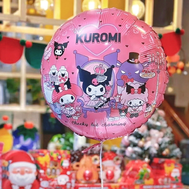 迪士尼卡通库洛米18寸铝膜气球宝宝无毒无味生日装饰活动布置道具,节庆用品/礼品,飘空气球,淘宝优惠券,粉丝福利购,淘宝优惠卷