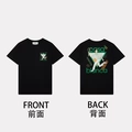 Front and Back Style-Tennis Player Black