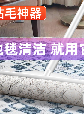 地毯清理神器刮毛器狗猫毛清理器地板清扫清洁工具粘毛吸毛去毛器