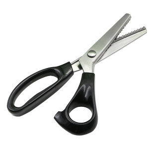 三爱裁缝剪花边剪刀剪布剪 布艺手工DIY剪波浪锯齿剪布料裁布剪刀