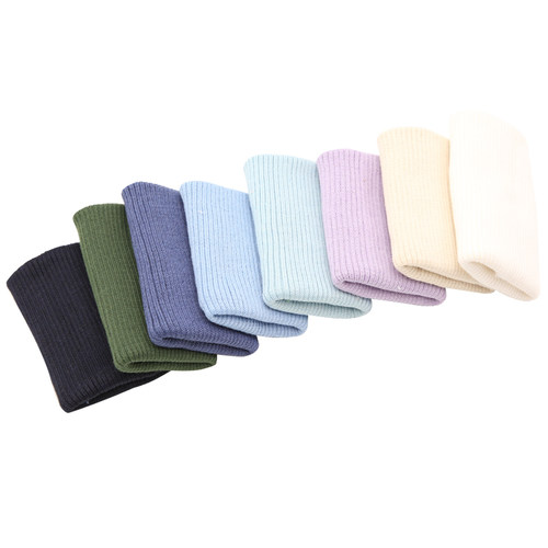 裤脚收口螺纹袖口布料儿童裤子加长接边松紧边针织领口罗纹辅料