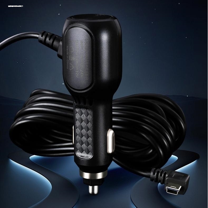 行车记录仪电源线多功能双USB车载车充GPS充电器头转换连接充电线