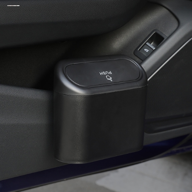适用本田飞度思域十代雅阁CR-V凌派缤智适用车载垃圾桶收纳储物盒
