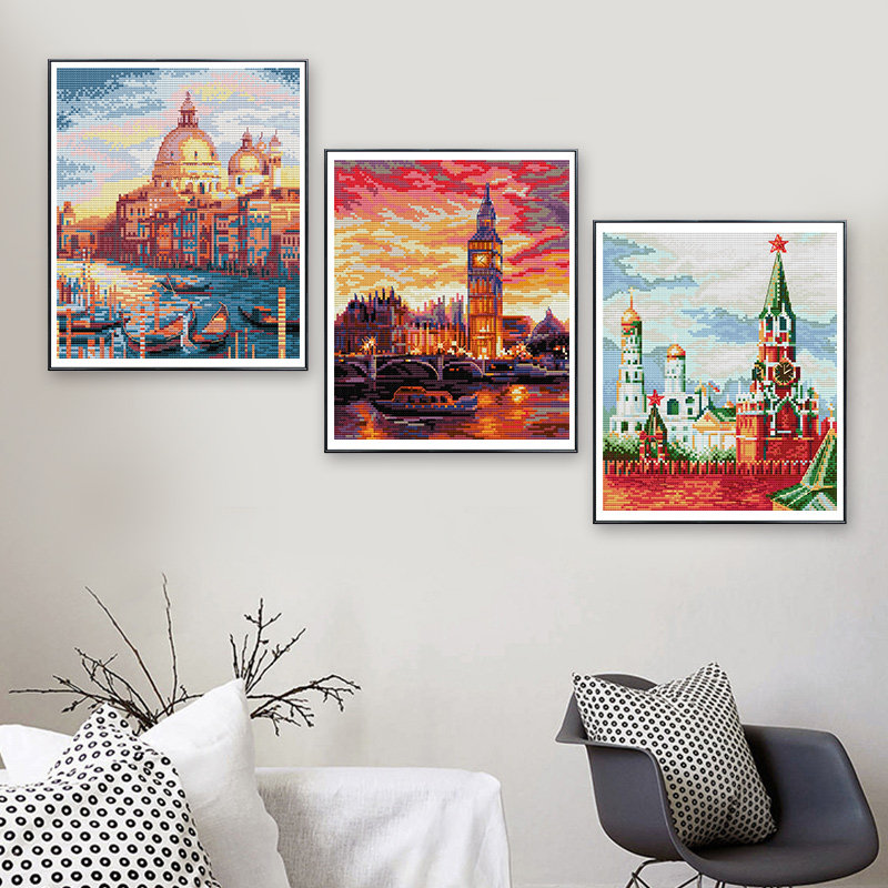 针爱99十字绣旗舰店城市地标系列