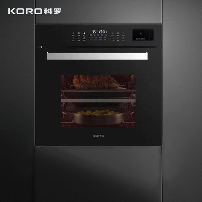 KORO科罗嵌入式蒸烤一体数字屏幕