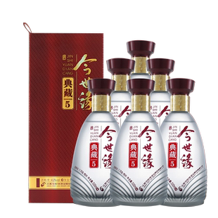 今世缘42度典藏5整箱装500ml*6瓶