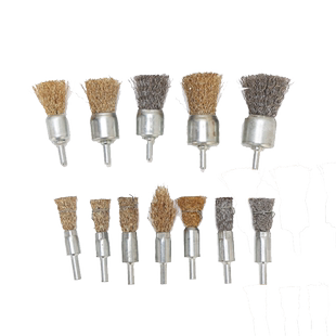 钢丝笔刷 不锈钢丝铜丝刷 木雕 崖柏根雕去皮打磨 金属除锈钢丝刷