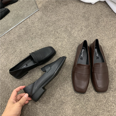 英伦风小皮鞋女鞋子2024