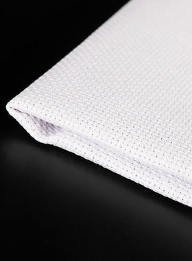 14CT小格白色十字绣布高清全棉加厚DIY绣布精准100绣布1.5*0.5米