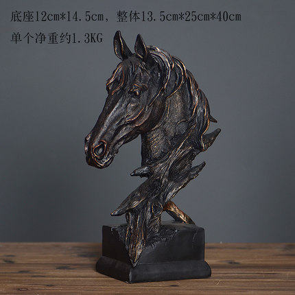 创意沉默是金雕塑工艺品摆件复古家居办公室客厅艺术品装饰品摆设