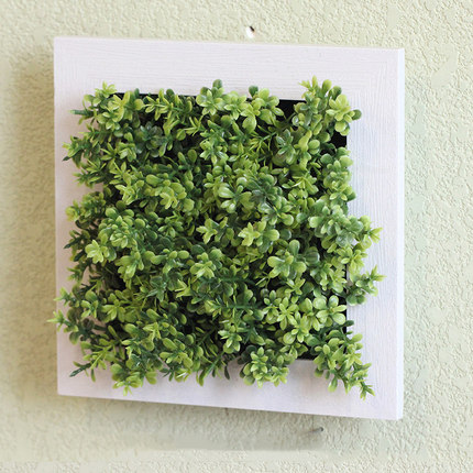 创意家居墙饰服装店铺墙上装饰品美式仿真植物客厅墙面壁挂壁饰