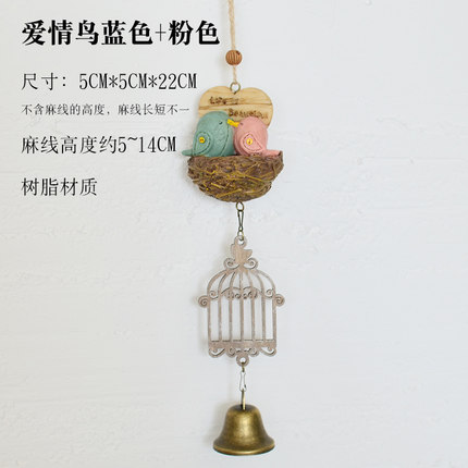 创意日式风铃挂饰门饰可爱萌物女生儿童生日礼物卧室阳台铃铛挂件