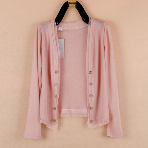 2026春夏季女装新款薄针织外套大码开衫配裙披肩长袖防晒衫空调衫