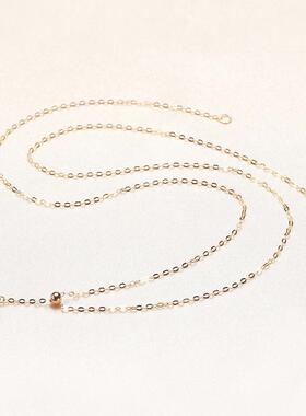 实力工厂网红项链吊坠珍珠小饰品 金色微商淡水珍珠项链饰品吊坠