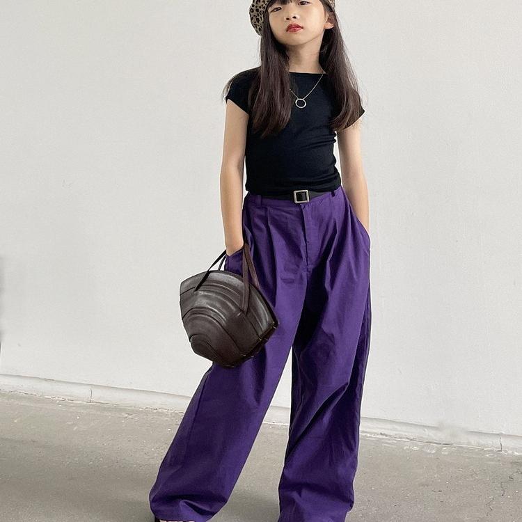 豆丁奇遇长裤纯棉阔腿防蚊拖地潮