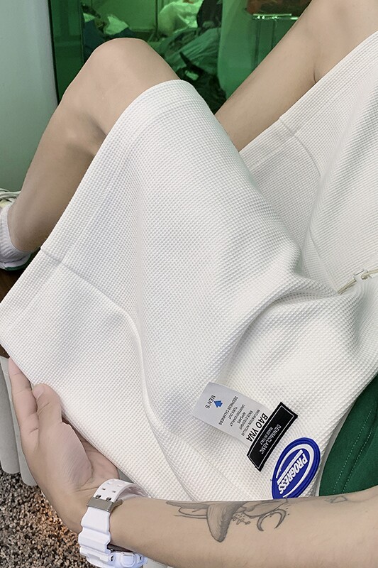 2026夏季新款华夫格组合标短裤XZ604-KP68-P30控39,男装牛仔裤,星座604