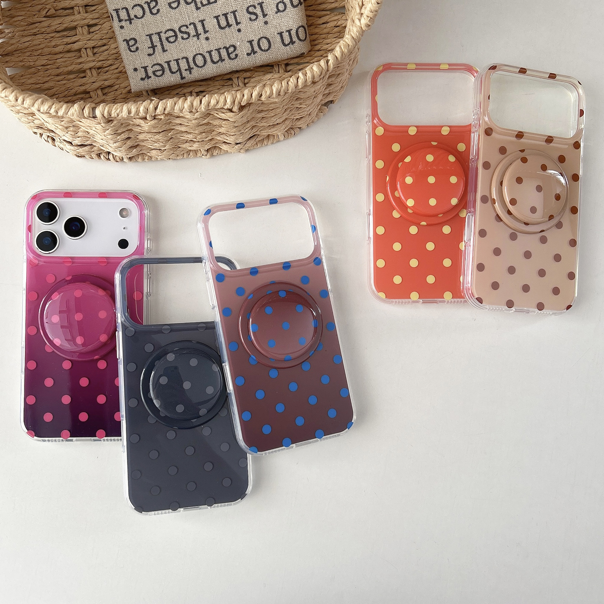 双层IMD巴黎假日渐变波点星期四